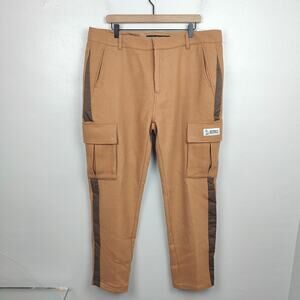 Octobers Very Own OVO Cargo Pants Mens 40 Brown Cool Blend Drake Rap Hip Hop Owl